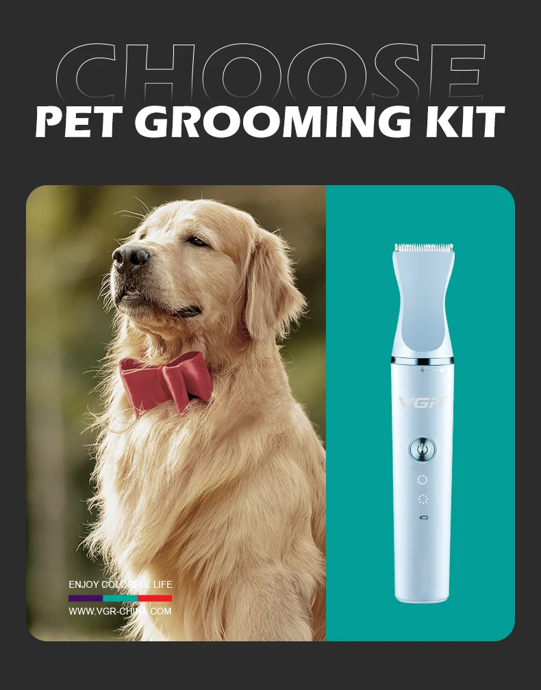 Vgr V205 3 In1 Grooming Kit Rechargeable Electric Cordless Dog Hair