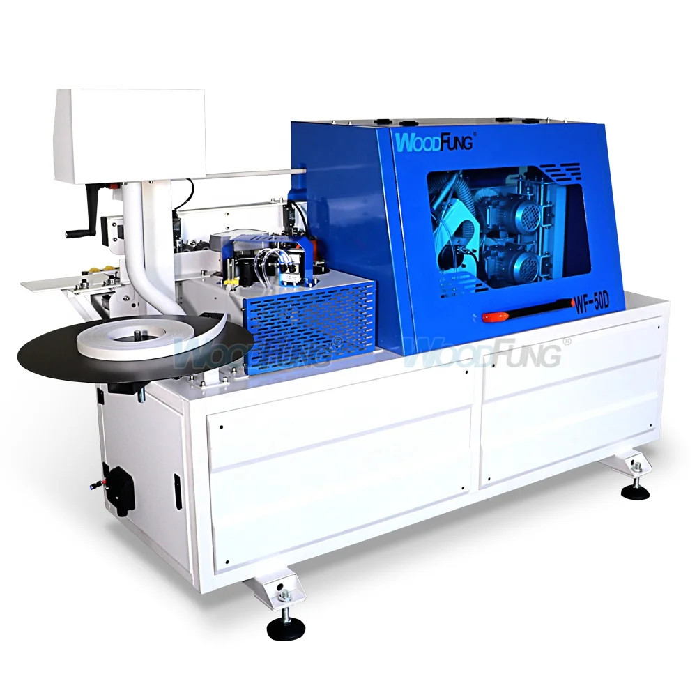 WF360A 1200KG Edge Banding Machine for Wood Gluing Pressing Refined Polishing