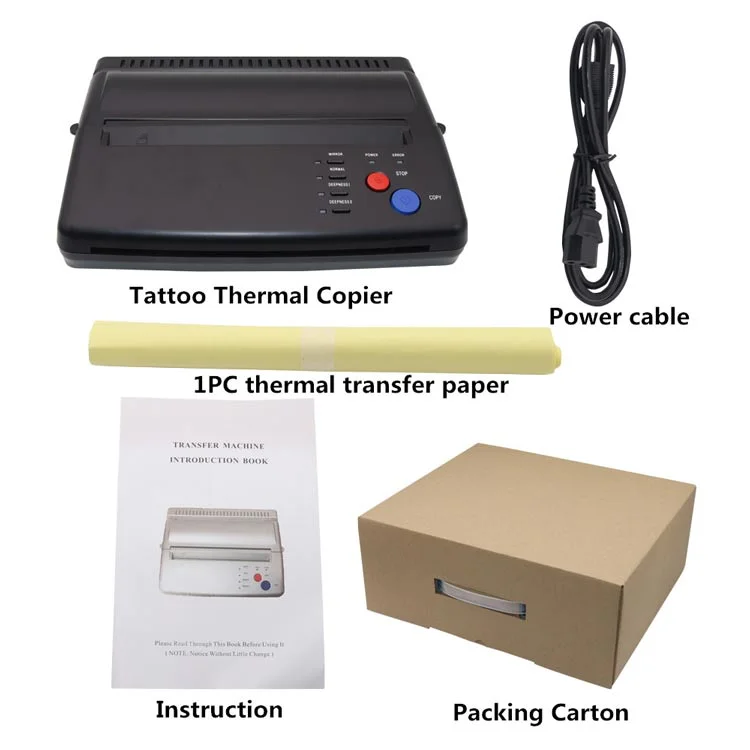 Copy Stencil Machine - Tattoo Transfer Machine - Printer Drawing Thermal