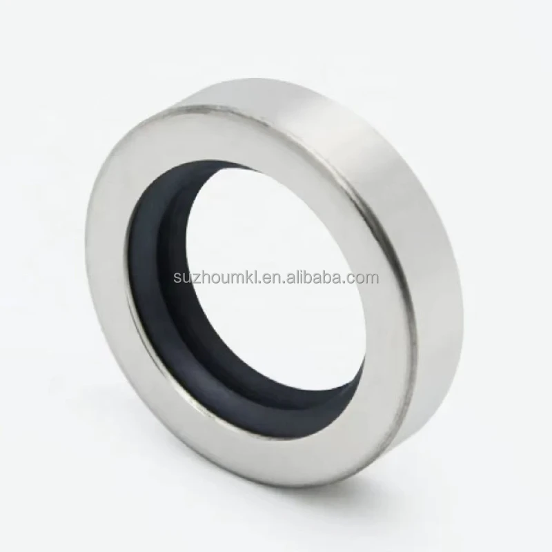 45*65*10 Ptfe Lip Oil Seal With Stainless Steel Housing Single Lip And