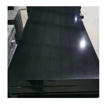 Black Granite Monuments Carved garden water feature stone Granite Tombstone  shaped processing customized