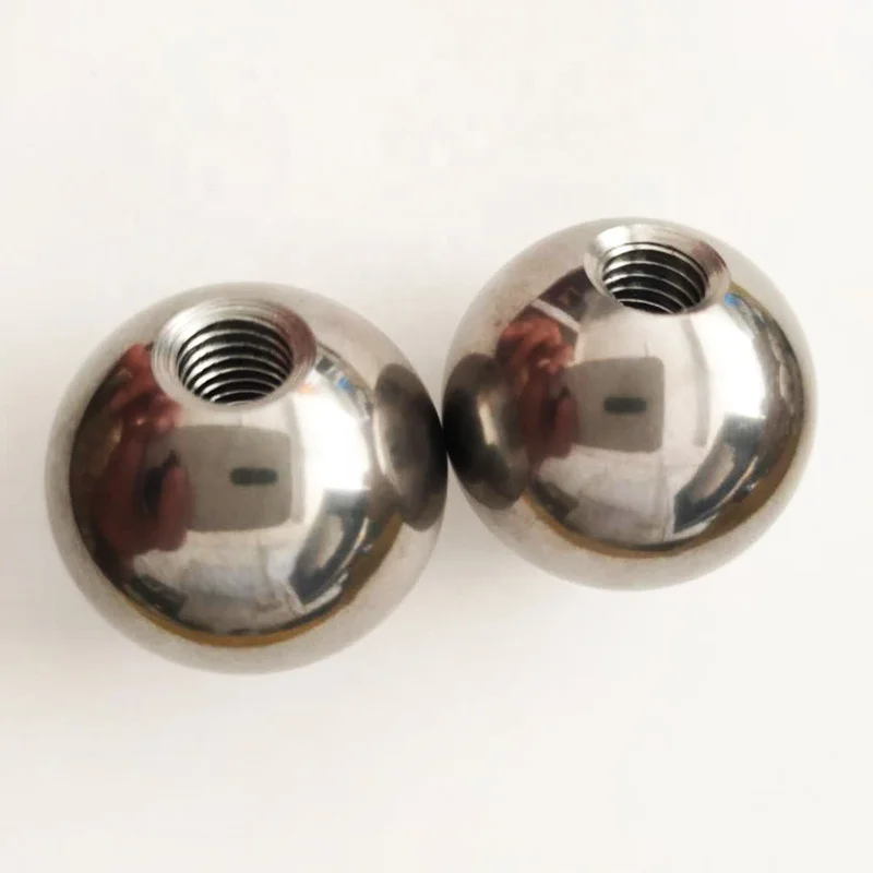 Stainless Steel Balls with Threaded Holes - Durable & Versatile