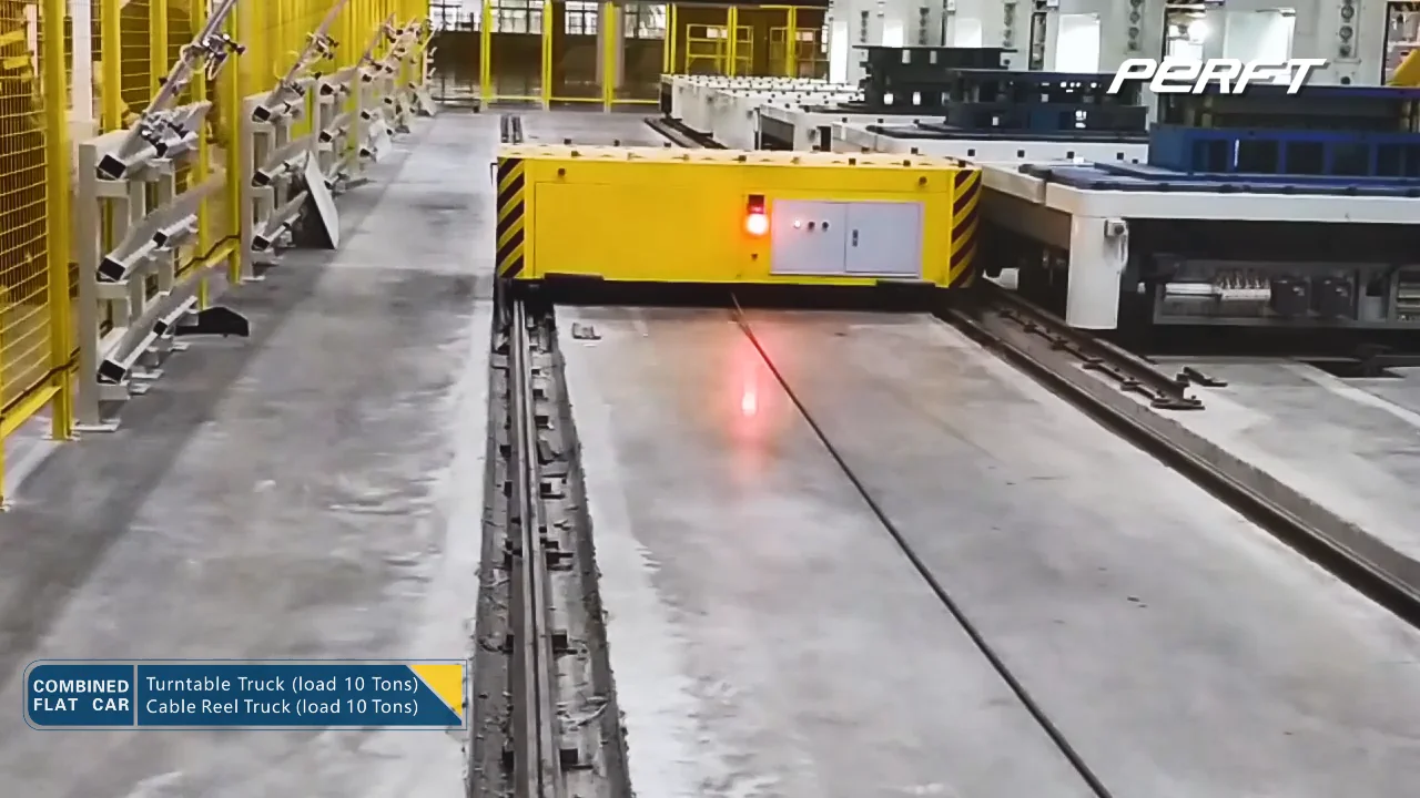Cable Reelpowered Rail Transfer Cart For Foundry Environment 1-500 T ...