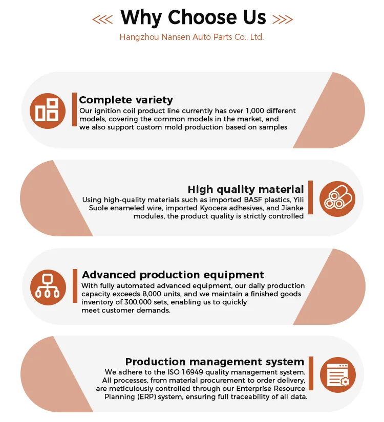 Ignition Coil for Porsche 99760210702 factory