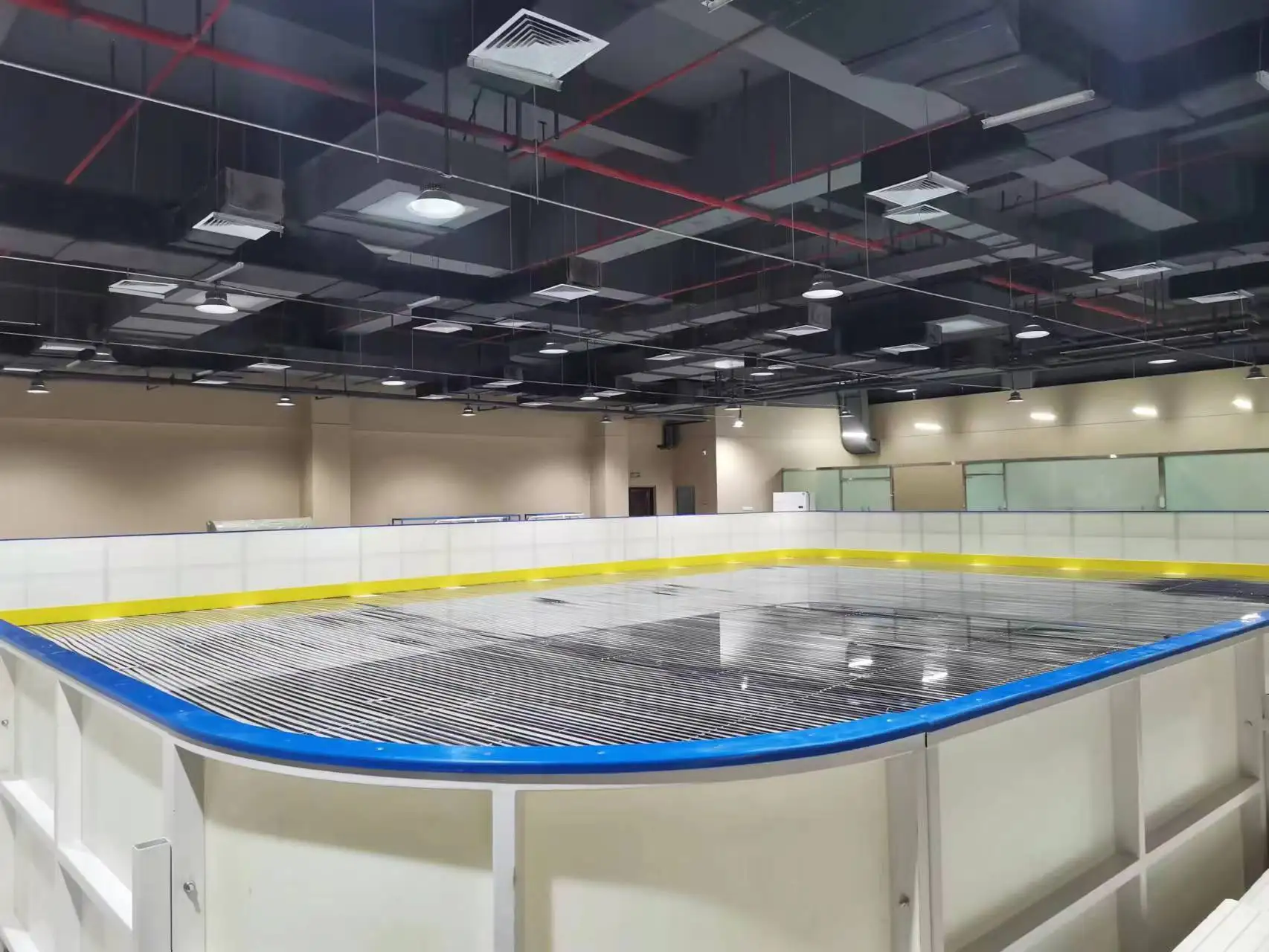 Synthetic Ice Rink System Back Yard Ice Rink Hockey Rink Dasher Board/aluminum Dasher Fence