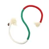 Corde à mâcher - rouge et verte