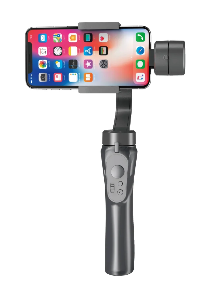 handheld gimbal gimbal for iphone xr Smooth Smart Phone Stabilizing H4 Holder Handhold Gimbal Stabilizer for  iPhone XS XR X 8Plus 7P Samsung Action Camera