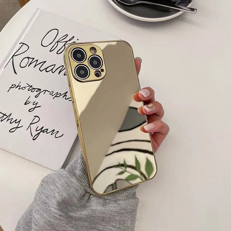 For Iphone 13 Pro Max Golden Case 24K - Luxury & Protection