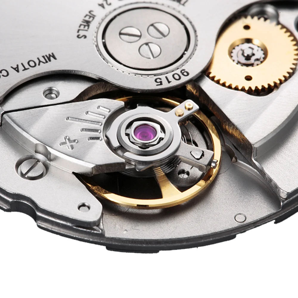 High Accuracy MIYOTA 9015 Mechanical Movement Hand Winding