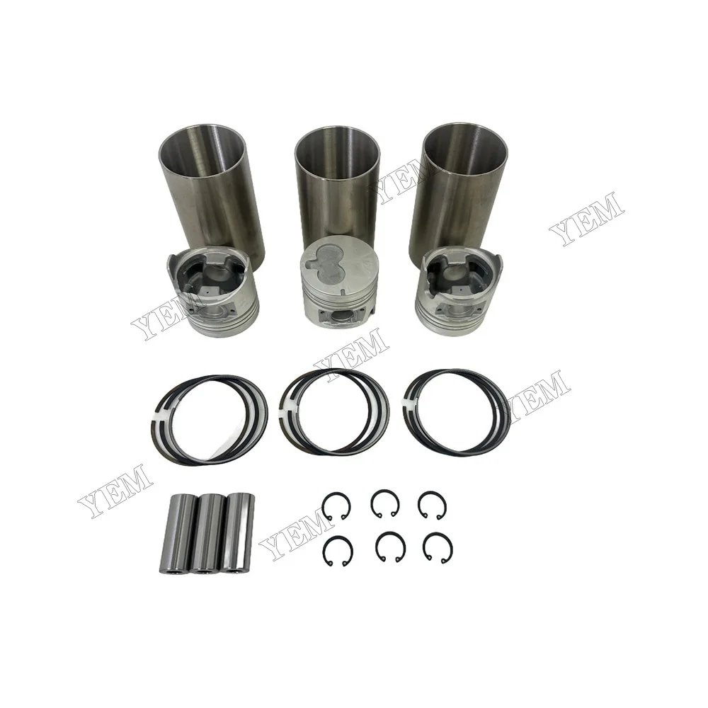 For Isuzu 3LD1 Cylinder Liner Kit Repair Part Engine Rebuild Kit 3