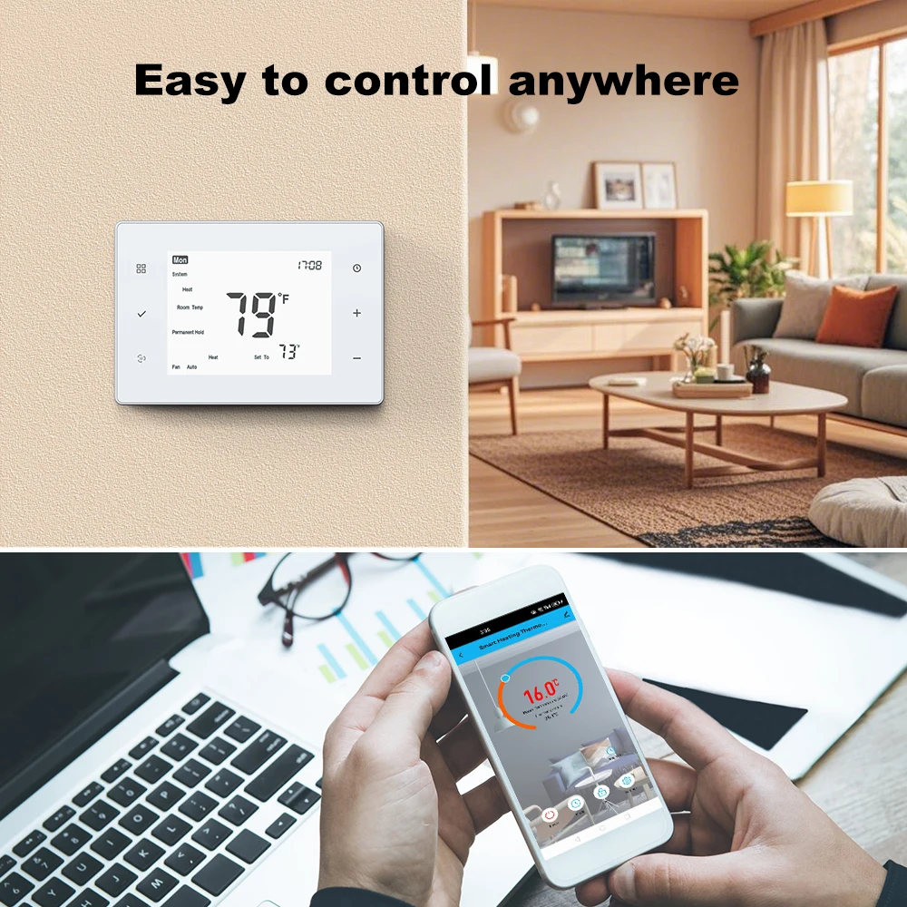 Wall-mounted Room Air Conditioner, 24V, HVAC, PVC - detail 6