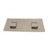 Fibbia solida piatta spazzolata 7 * 17