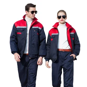 High Quality Reflective Winter Warm Top Jackets Safety Working Uniform for Outdoor Work