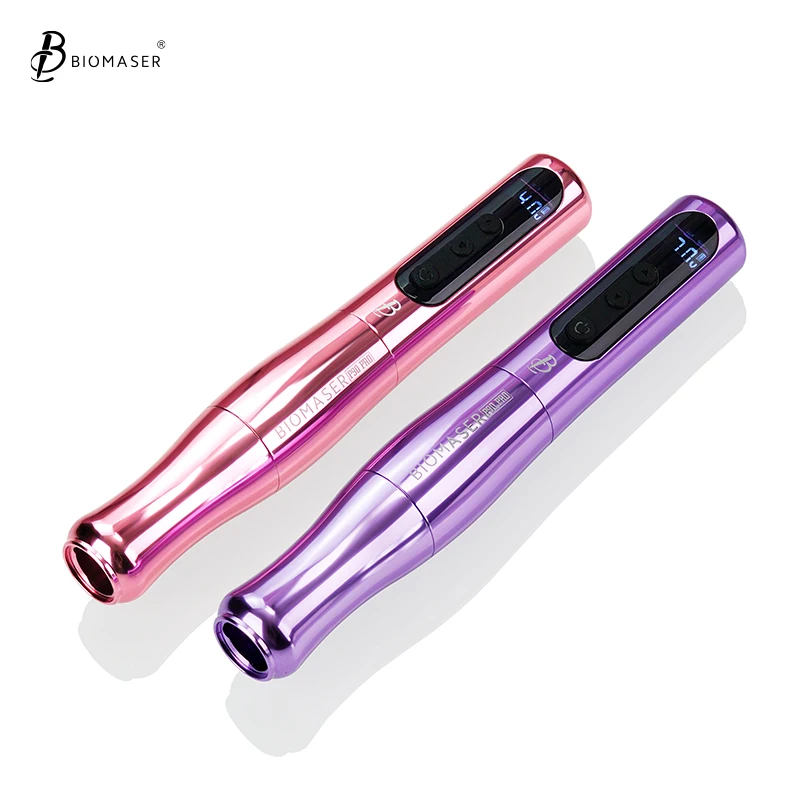 Biomaser P90 PRO Logo Customized Distributors Supported Brand Wireless Permanent Makeup Training Tools SMP MTS PMU Machine