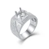 Or blanc 18K