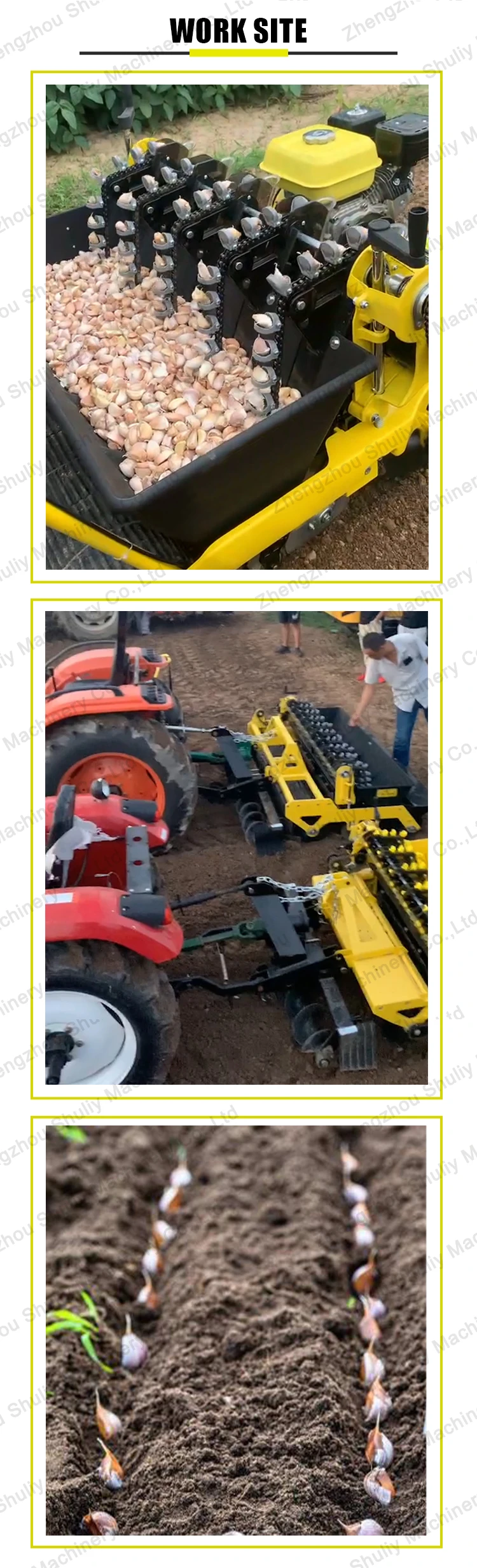 Garlic Growing Machine Garlic Seeding Planting Hand Planter for Garlic Sembradora De Ajo
