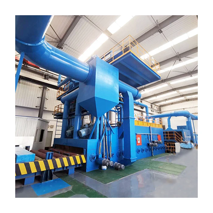 Best Selling Electric PLC-Controlled H Beam Shot Blasting Machine with Steel Shot for Deflashing & Burnishing Good Price