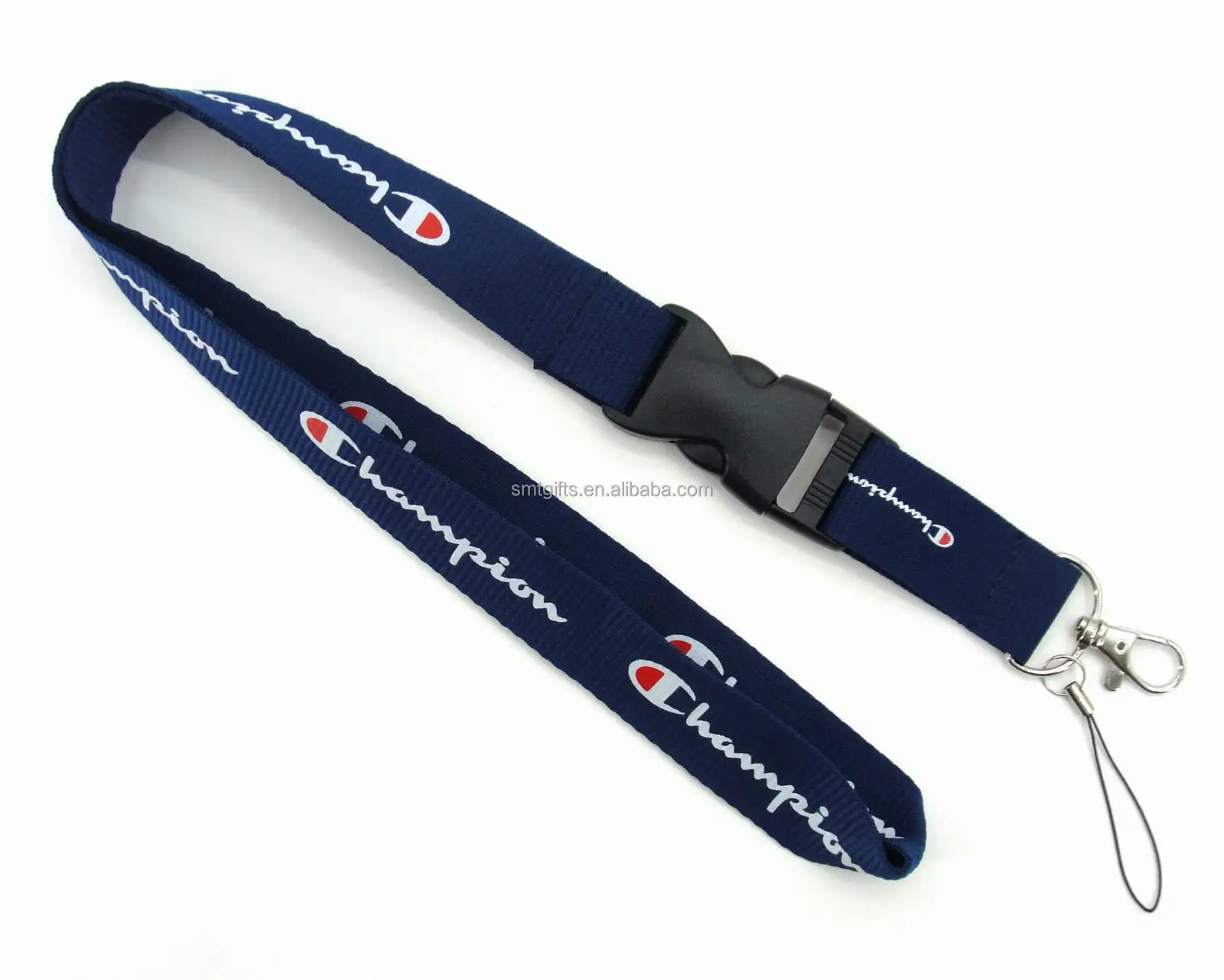 Wholesale Multicolor Detachable Keychain Champion Sports Neck Strap
