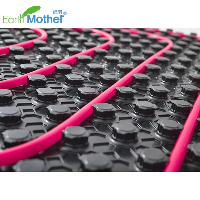 Modern Design Radiant Cooling Panel with 16mm Pipe Hydronic Floor Heating Insulation Infrarrojos Folios Radiantes