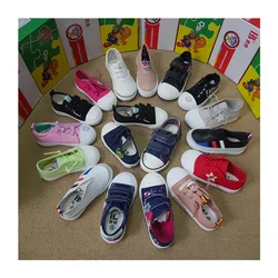 Wholesale casual rubber first steps canvas sneakers children