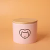 Bz16-05 straight urn-pink-small-black love cat head