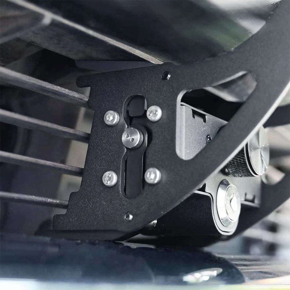 Model 3 Y Aluminum Alloy License Plate Frame With a Key Lock for Tesla Front Front License Plate Bracket Mounting Kit factory