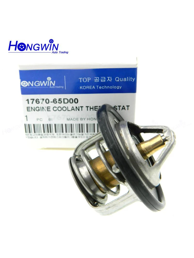 Genuine No.17670-65d00 Coolant Engine Thermostat for Suzuki
