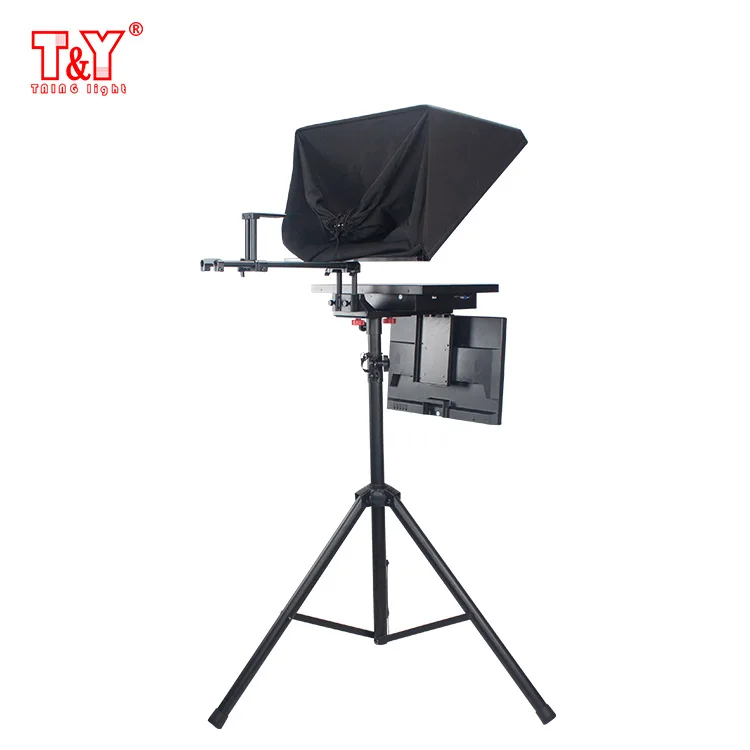 Broadcasting Tele Prompter Equipment LCD Talented Monitor Teleprompter for Studio Professional Teleprom Z20D