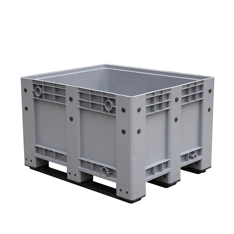 Large Volume Plastic Pallet Container Storage Crate For Transportation ...