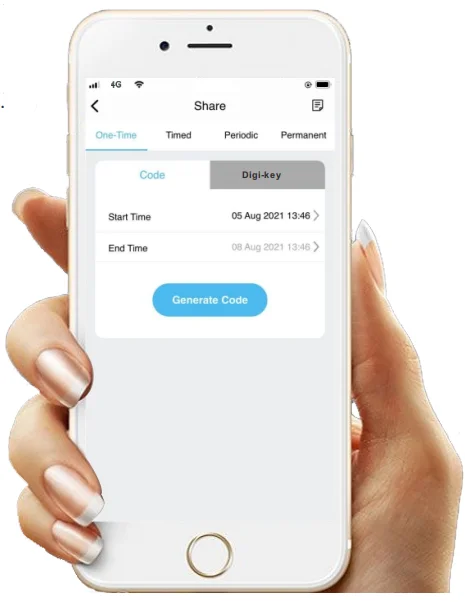 Безопасный Беспроводной замок для домашней безопасности с Wi-Fi, шлюз, блокировка клавиатуры, QR-код, умная цифровая дверная ручка, замок