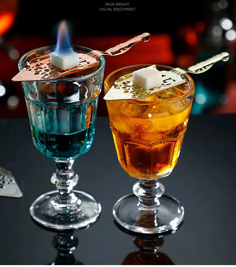 Passoire à Cocktail en Acier Inoxydable Shake Drinks Ice Filtre Mixte Passoire à Cocktail Portable en or Rose pour Bar Club Party argent 