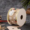 White Snowman Ribbon