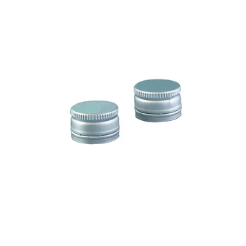 Low MOQ Aluminum Screw Cap 28mm Aluminum Caps for bottles