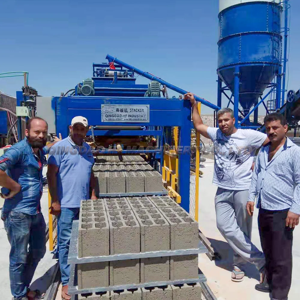 Full Automatic Brick Making Machine Concrete Block Molding Machine H1000 Block Making Machine for Sale