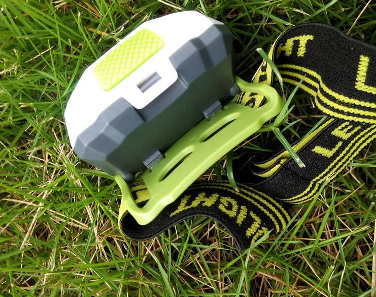 Налобный фонарь, 4 режима, водонепроницаемый светодиодный фонарь, фонарик, белый + красный свет, налобный фонарь с питанием от 3 батарей ААА