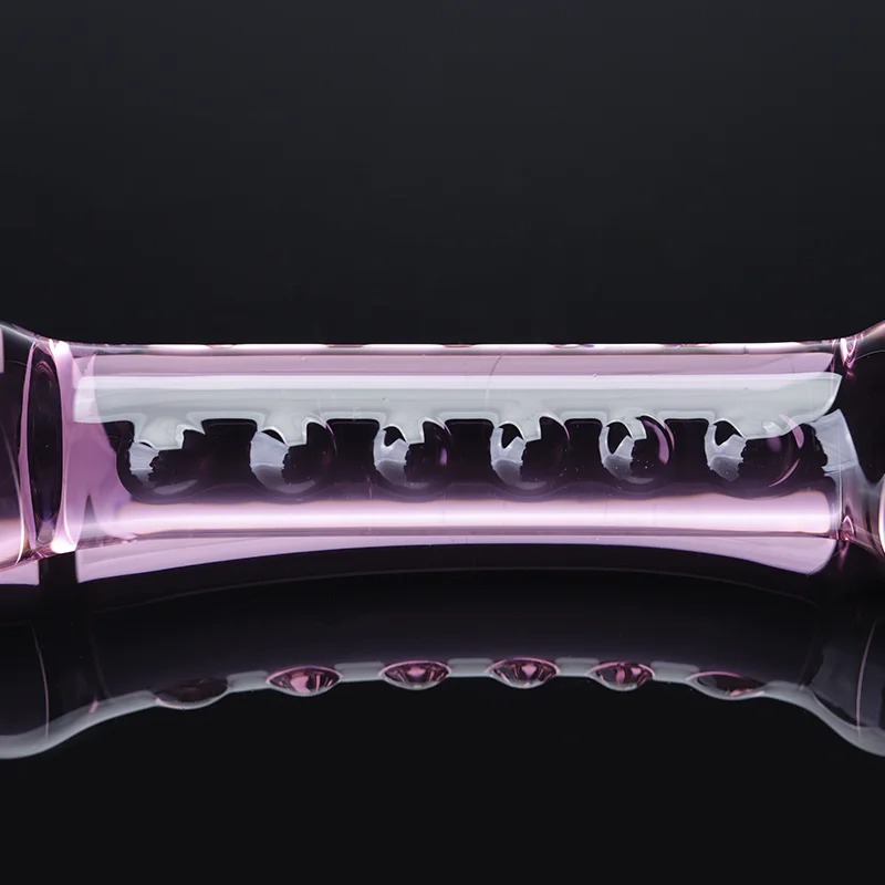 product wholesale natural healing crystal wand dildo dream rose color yoni crystal dildos massage wand for woman-40