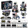 k96164 smart screen led transforming robot