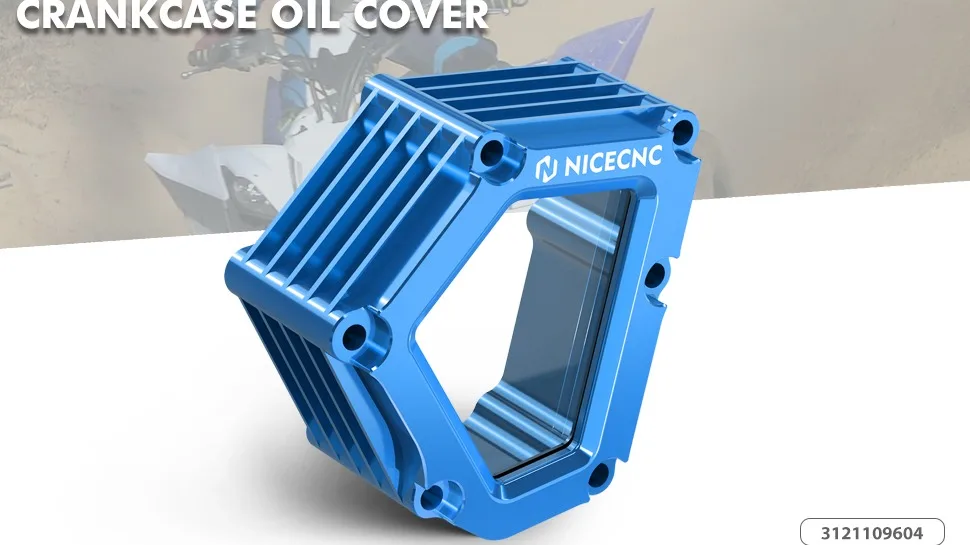 Nicecnc Full Clear Crankcase Oil Cover With Screws For Yamaha Yfz450r