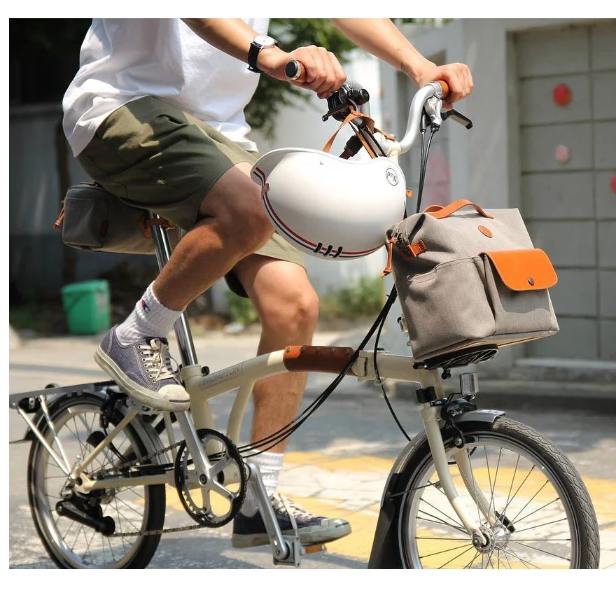 ブロンプトン折りたたみ自転車用フロントキャリアブロック