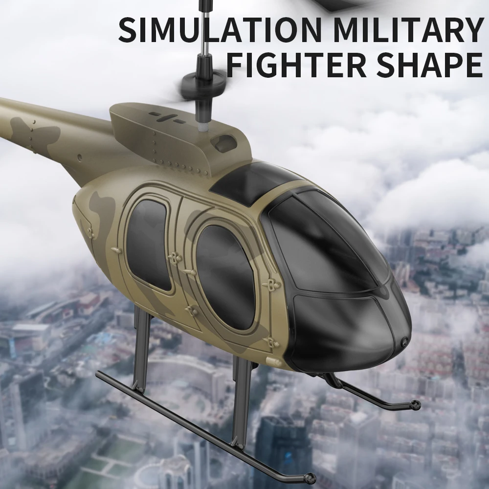 Lehoo Toys 3CH RC Helicopter Professional Military Electric 2.4ghz Remote Control Helicopter