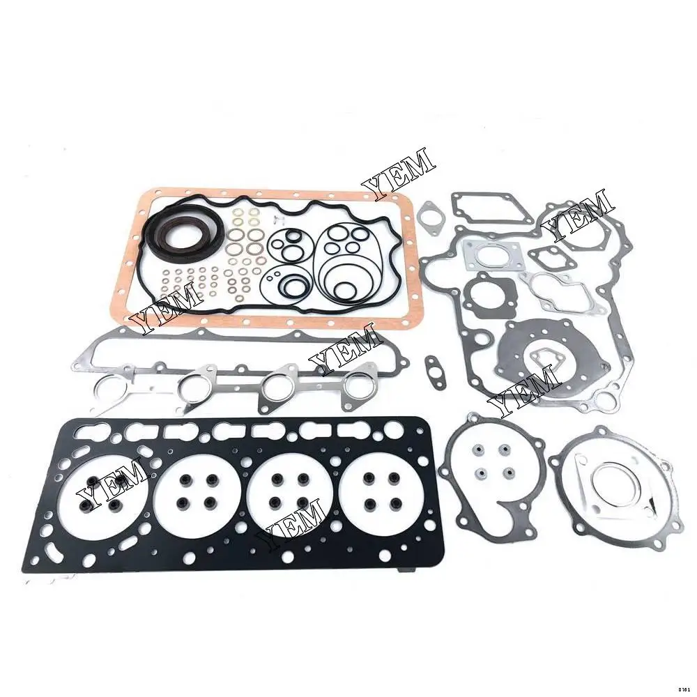 Original Brand New Complete Gasket Set For Kubota V3300 Excavator Forklift Diesel Engine Repair Parts
