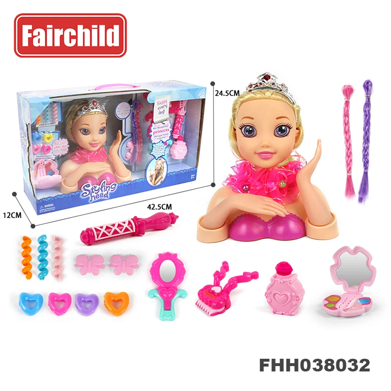 Barbi Doll Half Body Makeup Dolls Plastic Doll For Dressing Toys