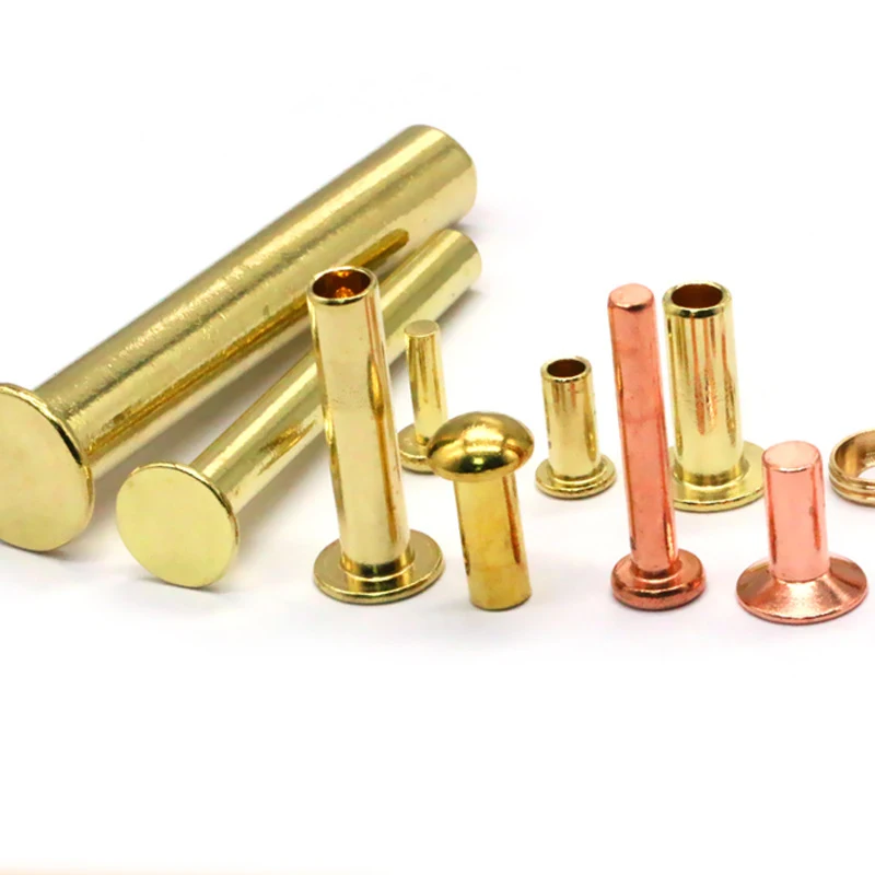Copper Saddler Rivet And Burrs Saddle Rivets Copper Burrs Brass Rivet