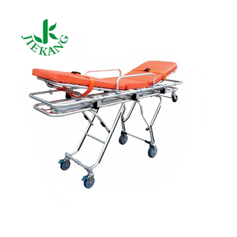 Hospital Emergency Equipment Multifunctional Automatic Loading Ambulance Stretcher For Sale