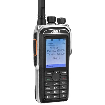 Handheld Gps Digital Two Way Radio ABELL A780T Dmr Uhf Trunking Walkie Talkie