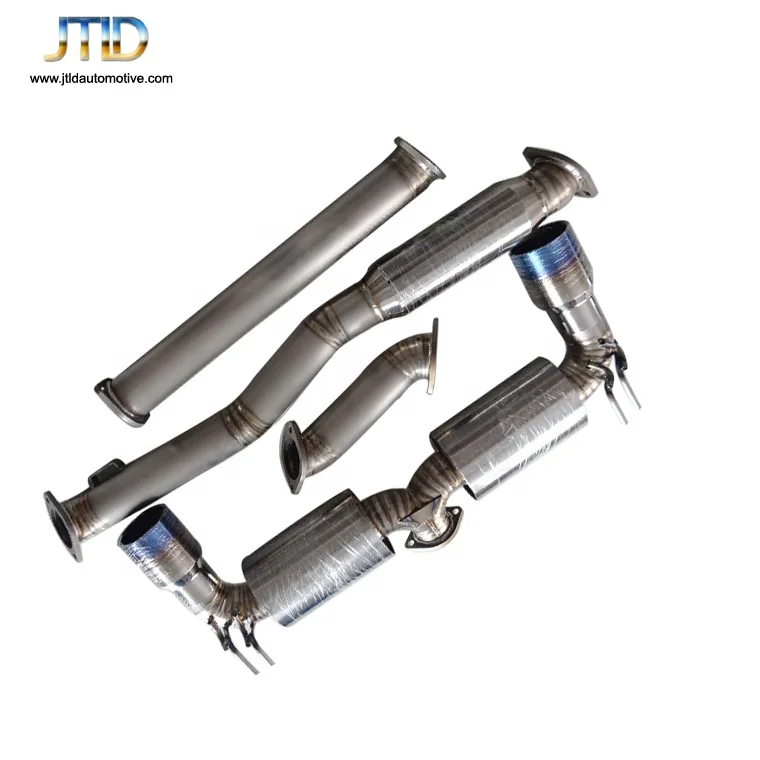 New Performance Titanium Exhaust Catback System For Pro Mitsubishi Lancer Evolution X Evo 10 CZ4A