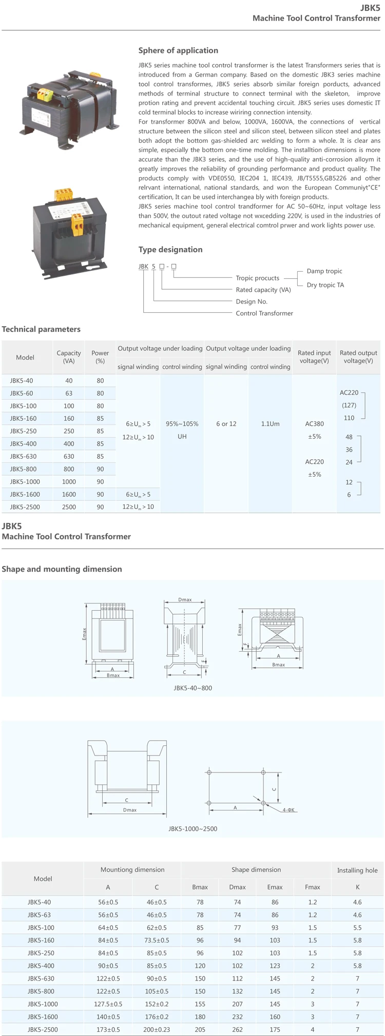 220v-110v voltage transformer 1000va