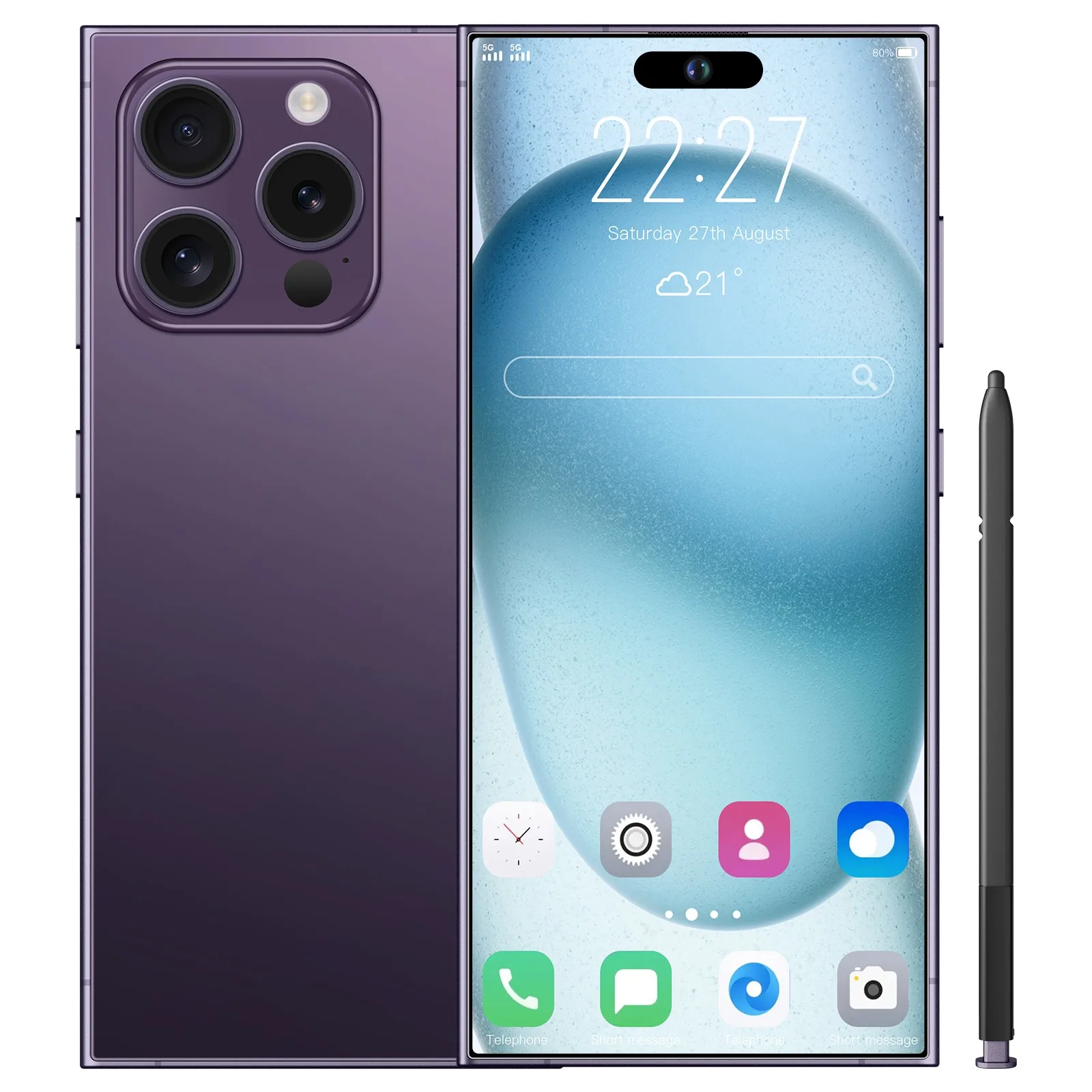 i16ProMax 16GB+1TB Android 13 Gaming Phone - 6.8