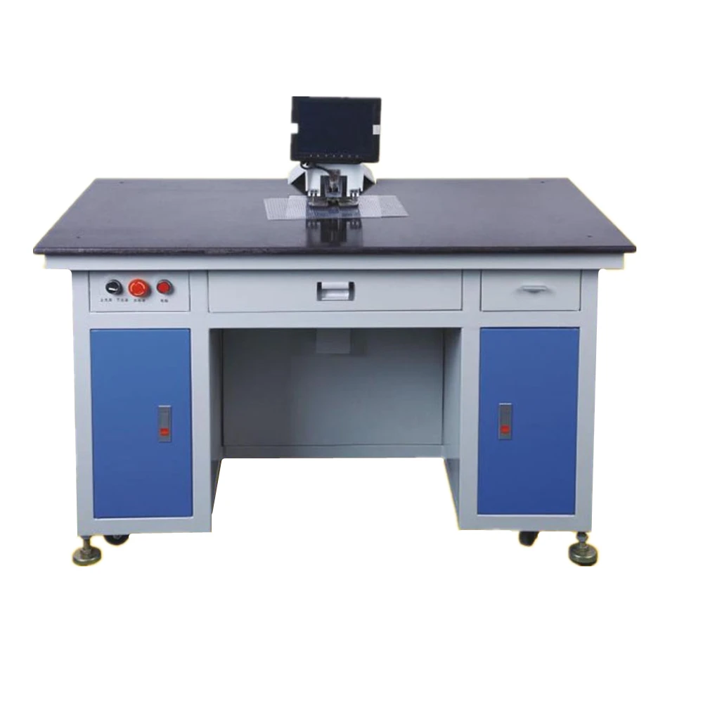 ネームプレート用セミオートCCDガイドホールパンチングマシンCCD