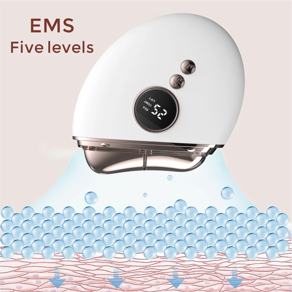 2025 Factory Direct Intelligent Electric Gua Sha Skin Care Tool for Scraping Heat Therapy Body Face Neck Lifting Massager